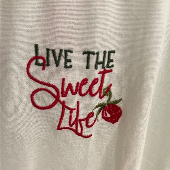 Colorful Strawberry Pattern Apron - Picture 2 of 5